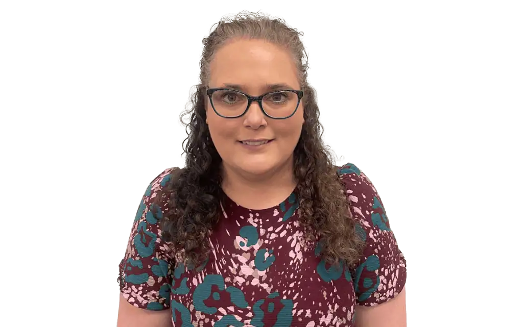 Sadie Bates, Secretary & Event Trustee, smiling