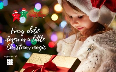 Children's Christmas charity event for kids.