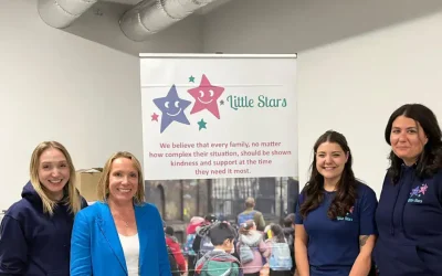 Tackling Child Poverty: Helen Morgan Visits Little Stars