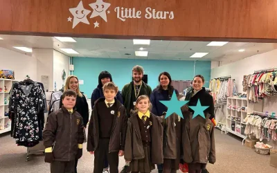 Young Helpers with Big Hearts: St. Winefrides’ Mini Vinnies at Little Stars