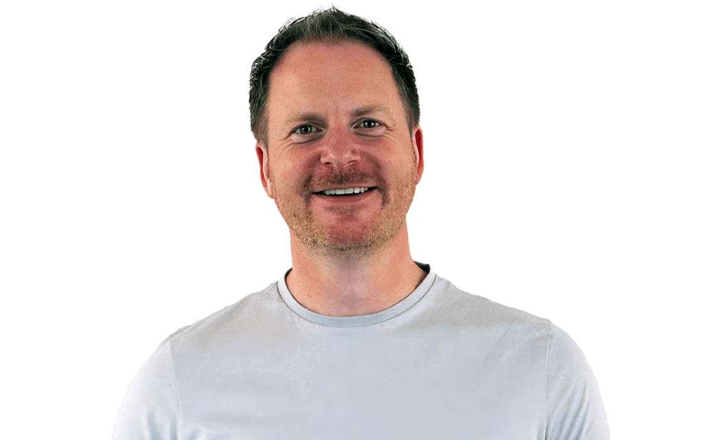 Ian Groves, chair trustee, smiling